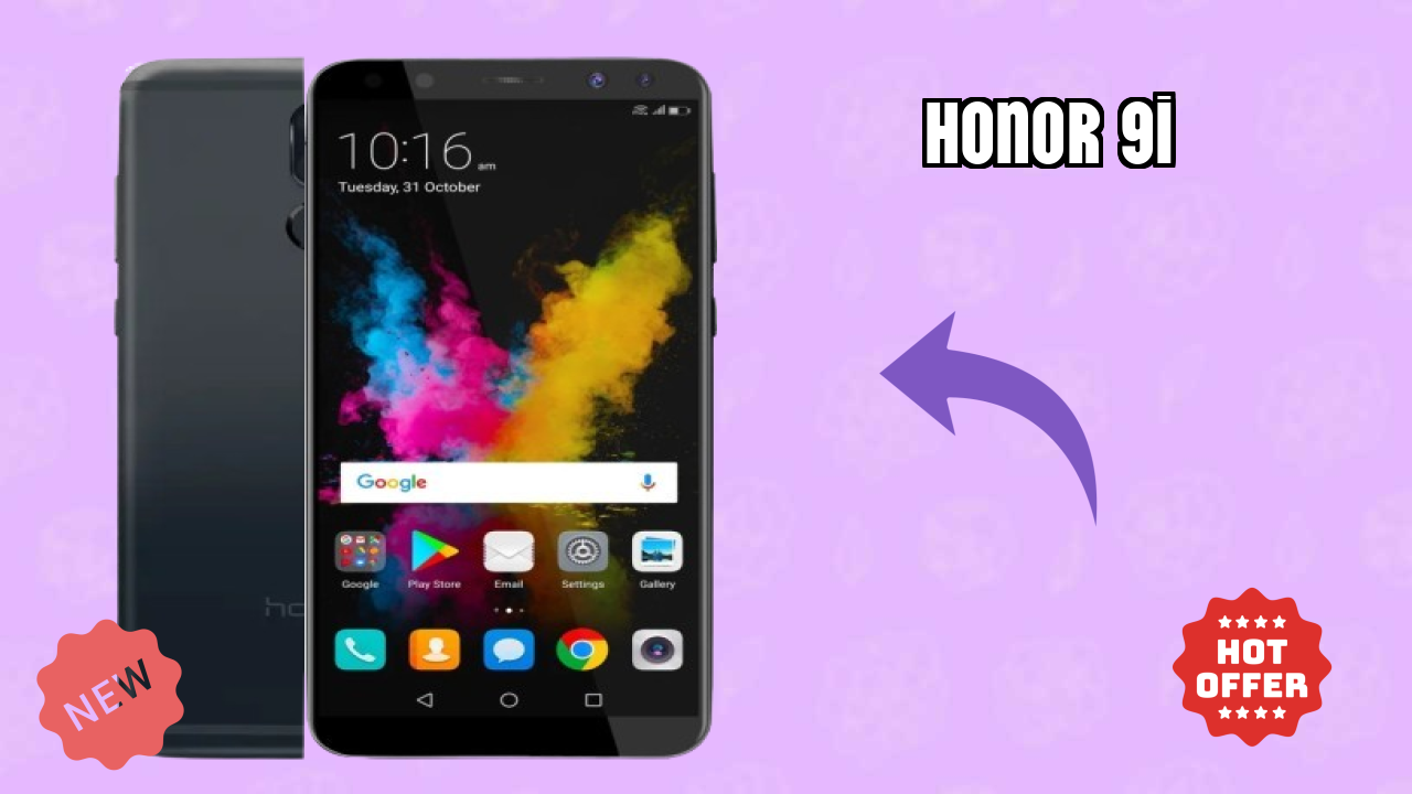 Honor 9i Display Review: 5.9 Inches (14.99 Cm) Screen Size