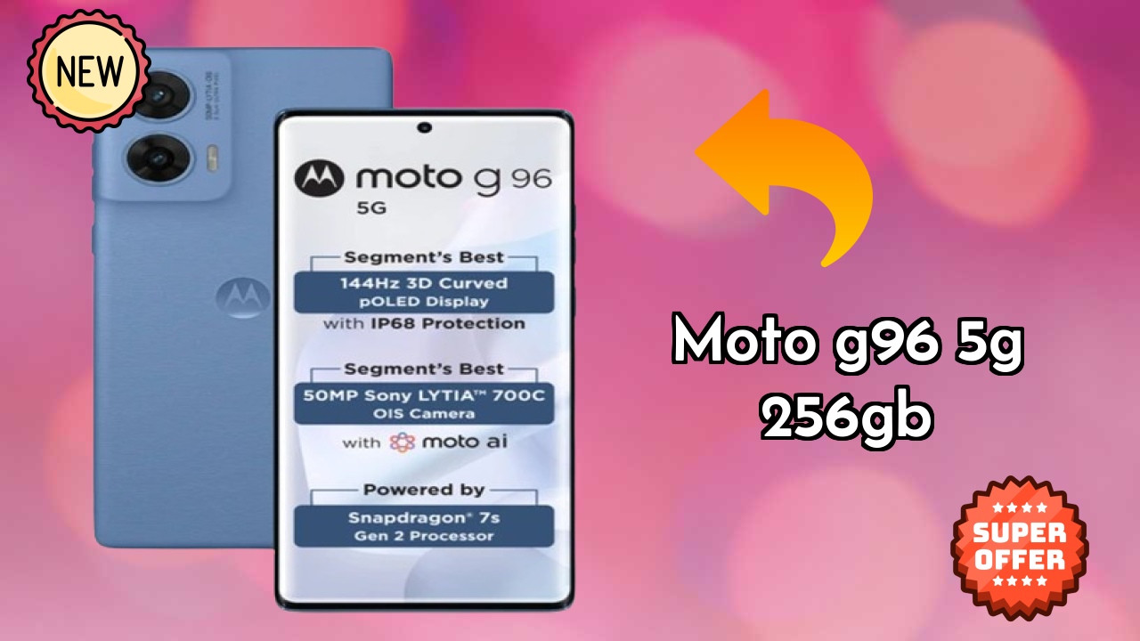 Moto G96 5G 256GB Gaming Test: Snapdragon 7s Gen 2 FPS Performance