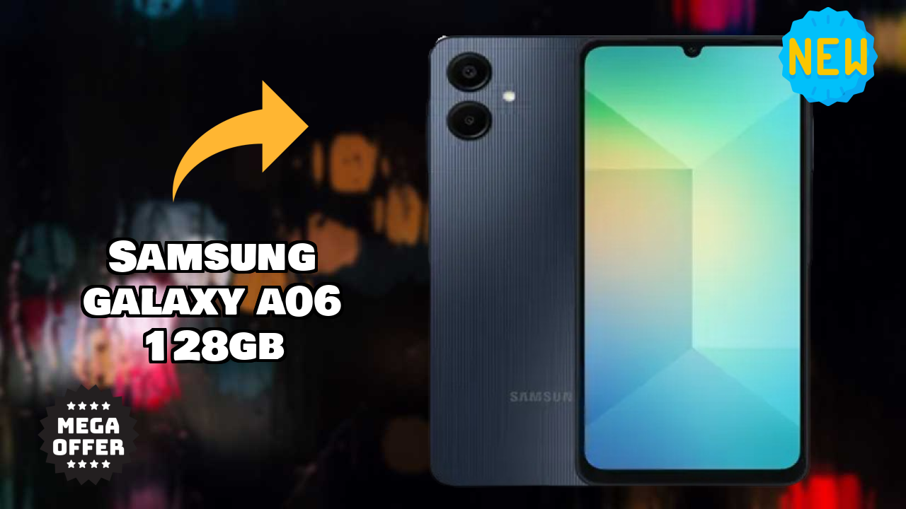 Samsung Galaxy A06 128GB RAM Performance: 4 GB RAM Multitasking