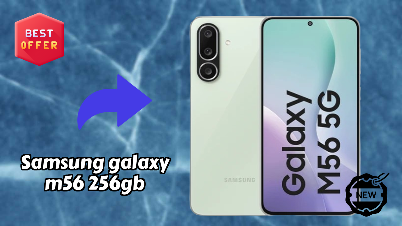 Samsung Galaxy M56 256GB Display Quality: 6.7 Inches (17.02 Cm) Screen