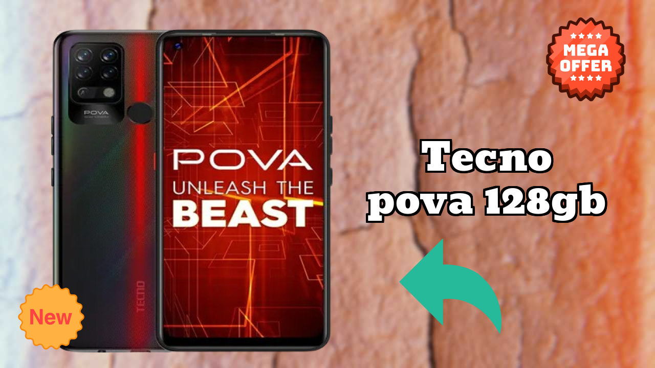 Tecno Pova 128GB at ₹12,499 - Complete Specifications