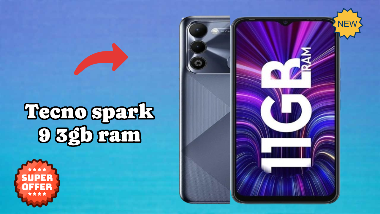 Tecno Spark 9 3GB RAM at ₹7,199 - Best Features Explained