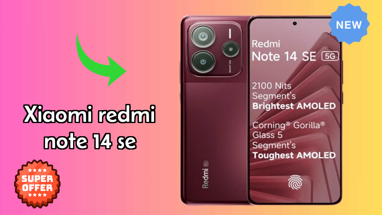 Xiaomi Redmi Note 14 SE Battery Review: 5110 MAh Usage Analysis